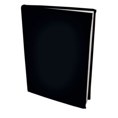 boekenkaft A4 zwart rekbaar